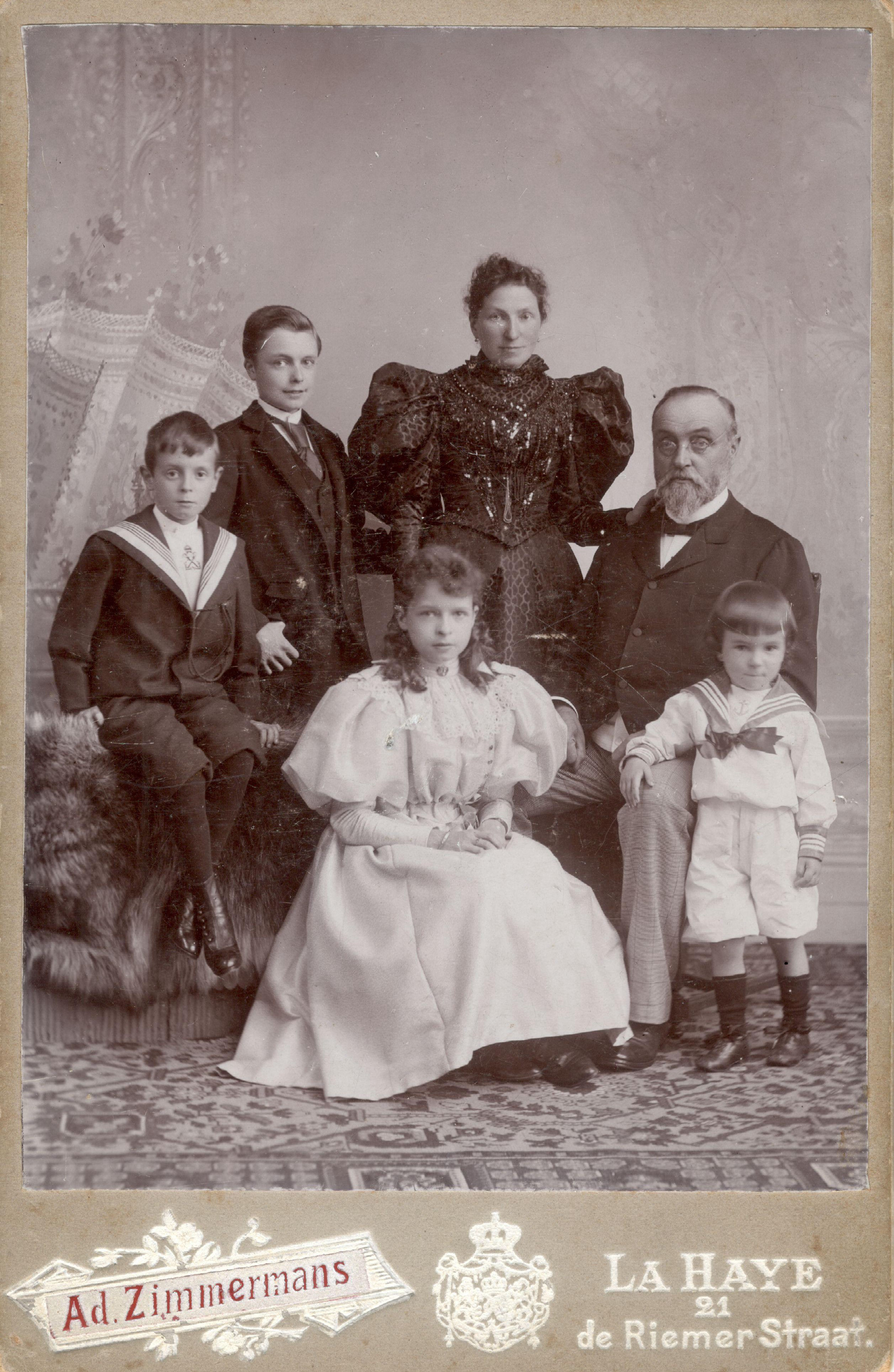 Family Cavadino-Mahler - 1896
